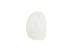 Tapijt Trevos 160x230cm - polyestervezel - beige & wit