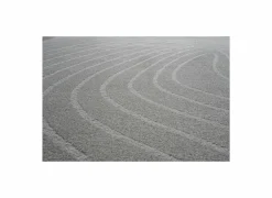 Tapijt Trevos 160x230cm - polyestervezel - beige & wit