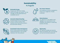 Tapijt Twister 120x170cm - polypropyleen - goud