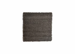 Tapijt Twister 160x160cm - polypropyleen - charcoal