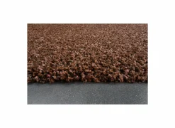 Tapijt Twister 80x230cm - polypropyleen - bruin & roest