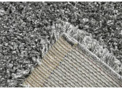 Tapijt Twister 200x290cm - polypropyleen - zilver