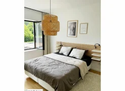 Tapijt Twister 65x130cm - polypropyleen - wit