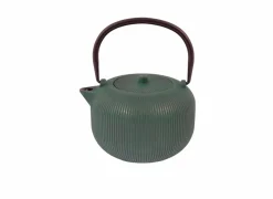 Theepot 1L - gietijzer - forest green