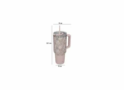 Thermosbeker 1,2L - inox - multicolor