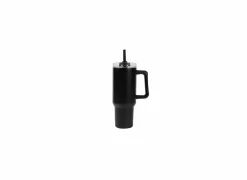 Thermosbeker Travel Mug 1,2L - roestvrij staal - zwart