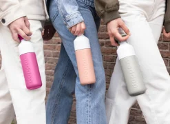 Thermosfles Dopper 35 cl - RVS - Zacht grijs