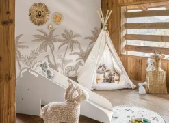 Tipi Kids Wapi 120x120x160cm - katoen & polyester - beige