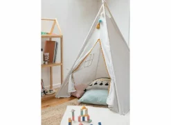 Tipi Kids Wapi 120x120x160cm - katoen & polyester - beige