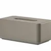 Tissuebox 25,6x14cm - ABS - taupe