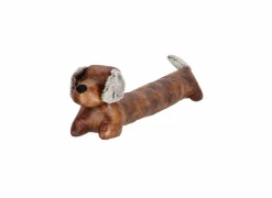 Tochtrol Hond 107cm - stof - bruin