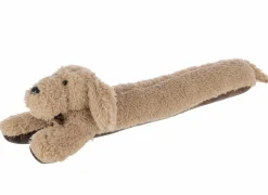 Tochtrol Hond 80x15x23cm - polyester - beige