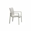Tuinstoel Cardamom 61x57x85cm - aluminium - greige