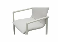 Tuinstoel Cardamom 61x57x85cm - aluminium - greige