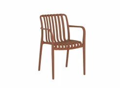 Tuinstoel Cute 46x58x81cm - kunststof - terra