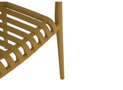 Tuinstoel Cute 46x58x81cm - kunststof - oker