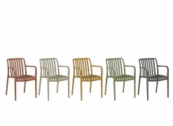 Tuinstoel Cute 46x58x81cm - kunststof - oker