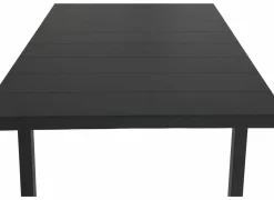 Tuintafel Eden 180/240x95cm - aluminium - antraciet
