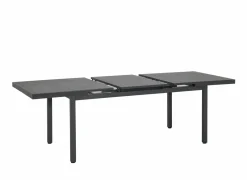 Tuintafel Eden 180/240x95cm - aluminium - antraciet