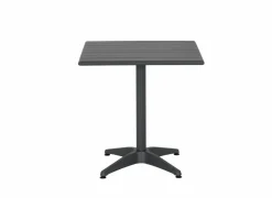 Tuintafel Lush 70x70x72cm - aluminium - antraciet