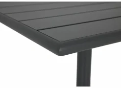 Tuintafel Lush 70x70x72cm - aluminium - antraciet