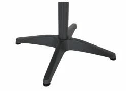 Tuintafel Lush 70x70x72cm - aluminium - antraciet