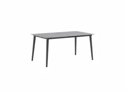 Tuintafel Shore 180x90cm - aluminium - antraciet
