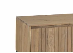 Tv-meubel Aquilano 145cm - acacia massief & decor- naturel