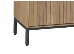 Tv-meubel Aquilano 145cm - acacia massief & decor- naturel