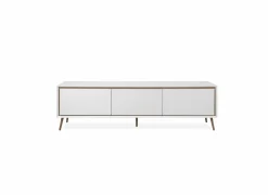 Tv-meubel Arona 175cm - melamine - wit