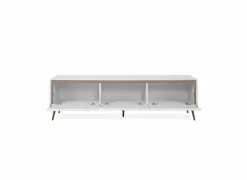 Tv-meubel Arona 175cm - melamine - wit