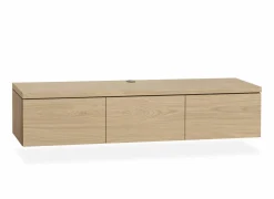 Tv-meubel 181cm - lamulux - blond oak