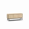Tv-meubel 163cm - melamine - brushed sand oak nature