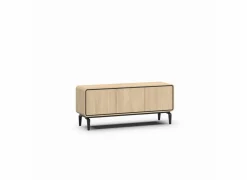 Tv-meubel 163cm - melamine - brushed sand oak nature
