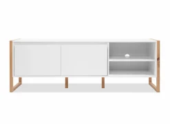 Tv-meubel Denver 160cm - decor - wit