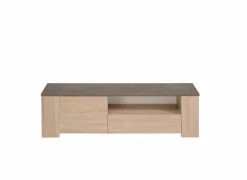 Tv-meubel Fumay 138cm - decor - eik & beton