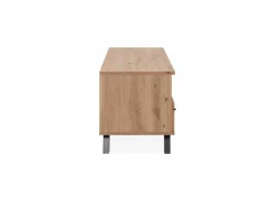 Tv-meubel Medan 138cm - melamine - artisanale eik