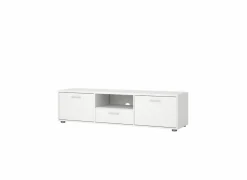 Tv-meubel Media 148cm - decor - wit