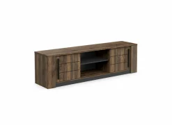 Tv-meubel Monaco 185cm - decor - saloon eik & zwart