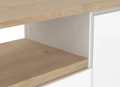 Tv-meubel Next 179cm - decor - wit & jackson hickory