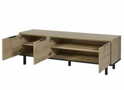 Tv-meubel Toby 175cm - melamine - castella oak