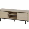 Tv-meubel Tyler 163cm - melamine - urban oak