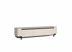 Tv-meubel Vodol 205cm - decor - zand & zwart
