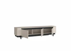 Tv-meubel Vodol 205cm - decor - zand & zwart