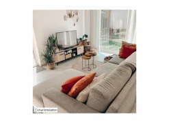 Tv-meubel Wayne 151cm - decor - eik & zwart