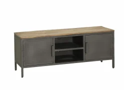 Tv-meubel Zarathustra hout metaal 138cm