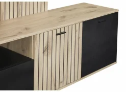 Tv-wandmeubel Silver 235cm - decor - naturel