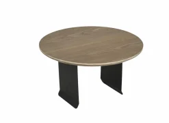 Universeel Armtafeltje 8-24cm - metaal - eiklook & zwart