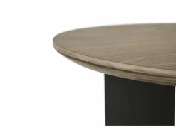 Universeel Armtafeltje 8-24cm - metaal - eiklook & zwart