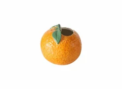Vaas Appelsien H12,8cm - keramiek - oranje